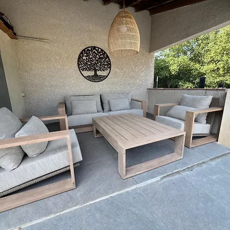 Villa Les Oliviers - Villa Climatisee & Piscine Chauffee
