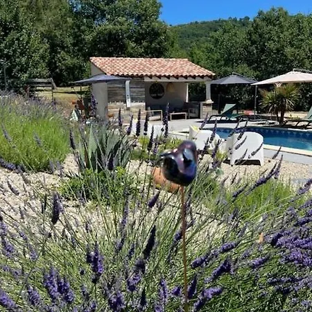 Les Oliviers - Climatisée&piscine Chauffée Villa Molieres-sur-Ceze